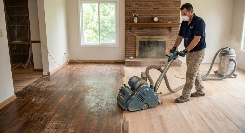Ash Floor Refinishing in Olathe, KS