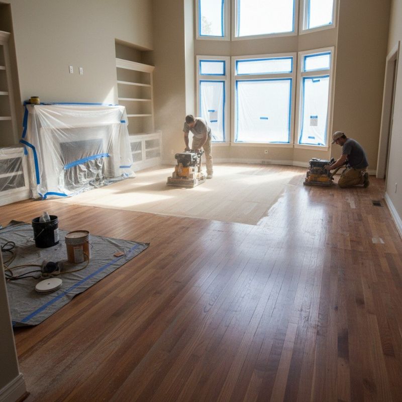 Engineered Floor Refinishing