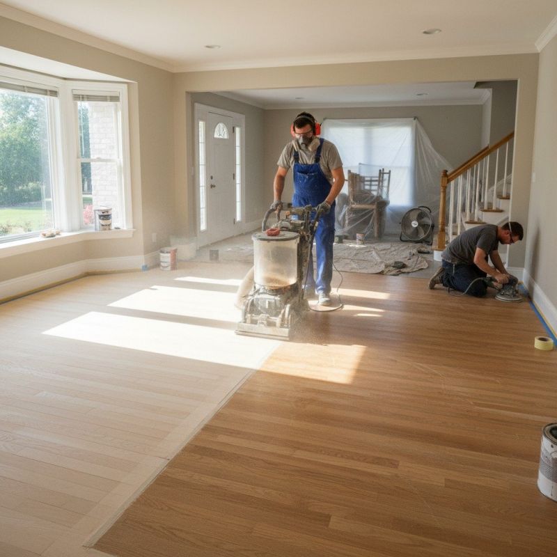 Engineered Floor Refinishing