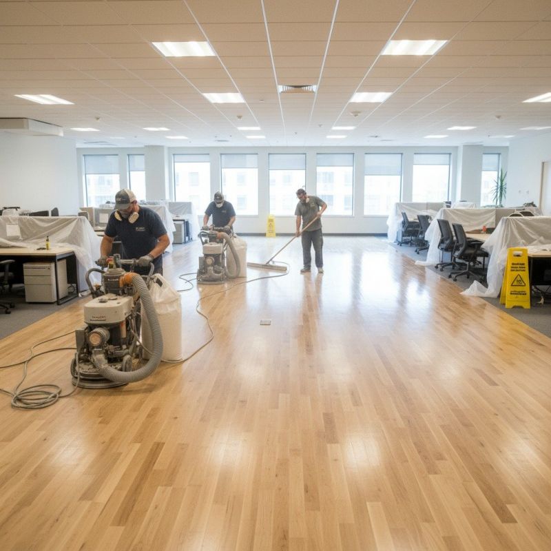 Engineered Floor Refinishing