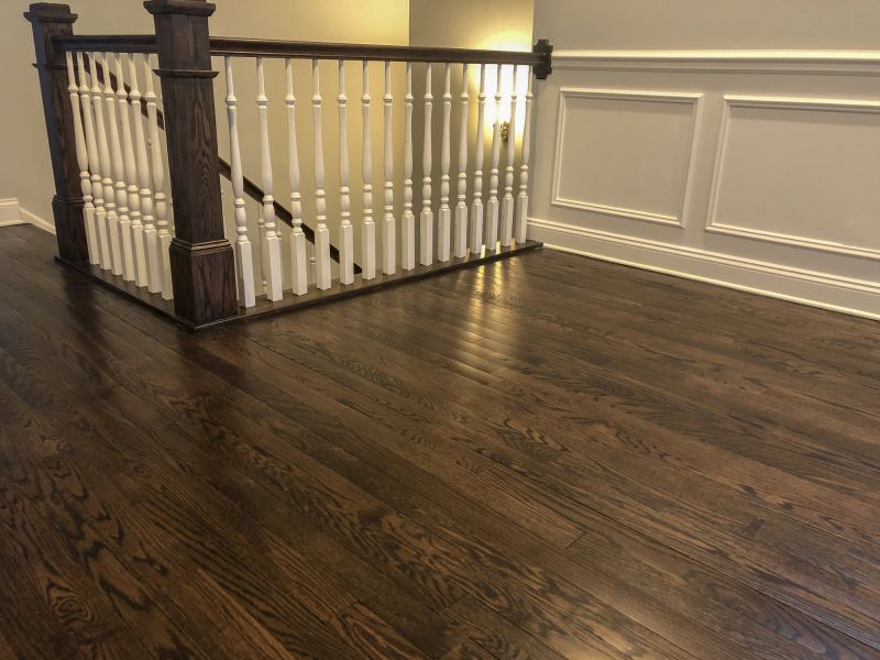 Dark Oak Hardwood in Hallway